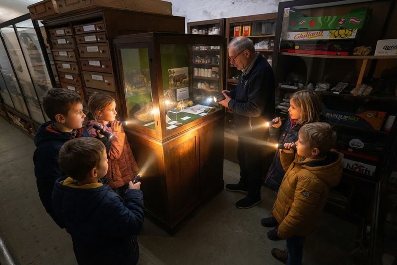 Nachts im Museum Horn (KI-optimiert) (© Museum Horn)